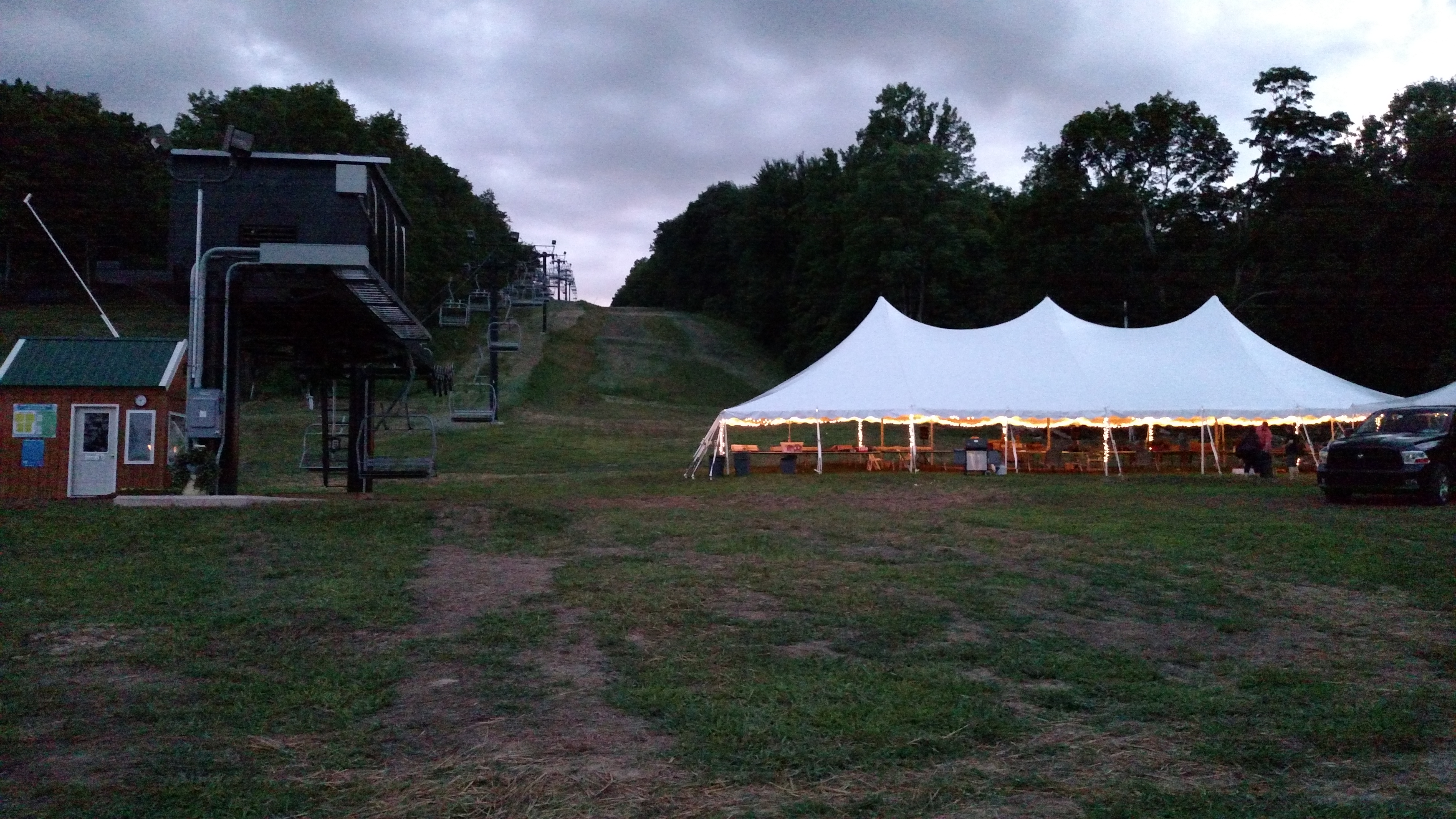 wedding tent