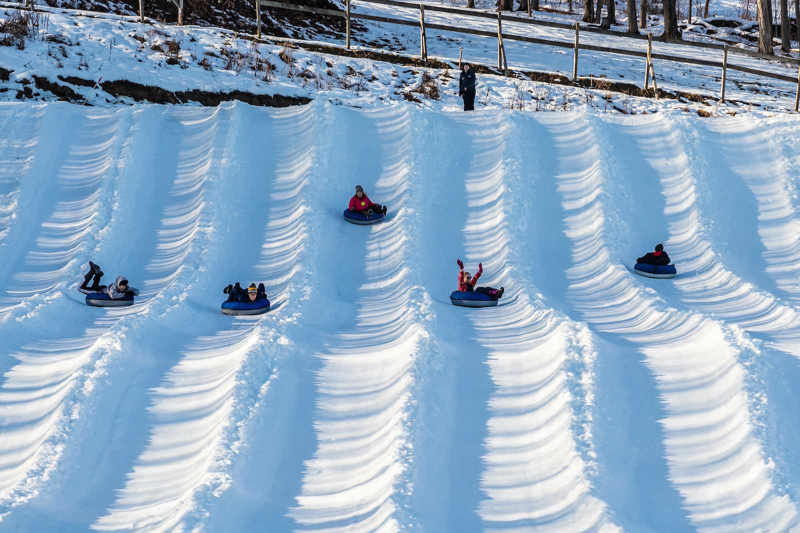 snow tubing at mount pleasant in edinboro pa