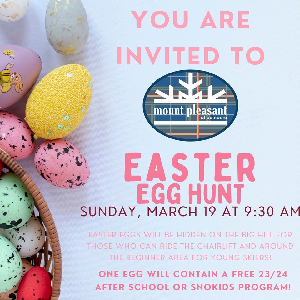 Mount Pleasant Easter Egg Hunt!